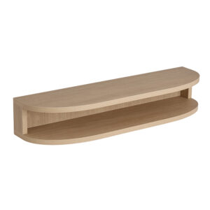 Wandplank gebogen eiken Comfortel