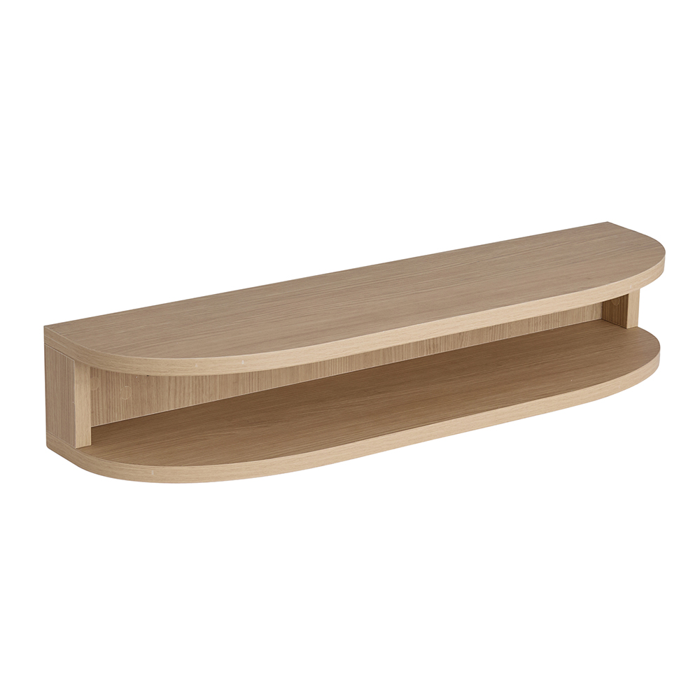 Wandplank gebogen eiken Comfortel Wandplank gebogen eiken Comfortel