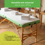 Wegwerplaken cellulose honingraatstructuur wit Habys