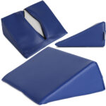 Wigkussen 20x25x10 cm donkerblauw Habys