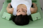 Wigkussen 20x25x10 cm donkerblauw Habys