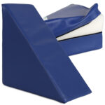 Wigkussen 30x15x30 vormvast marineblauw Habys