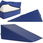 Wigkussen 50x35x20 cm marineblauw Habys