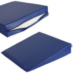 Wigkussen 60x60x12 cm marineblauw Habys