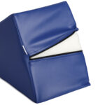 Wigkussen 70x24x30 cm marineblauw Habys
