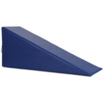 Wigkussen 70x24x30 cm marineblauw Habys