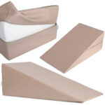 Wigkussen 70x40x25 beige Habys