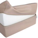 Wigkussen 70x40x25 beige Habys