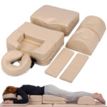 Zwangerschapskussenset beige Habys